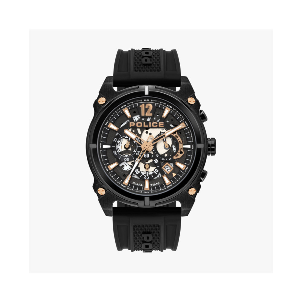 Produktbild för POLICE PL16020JSB61P - Quartz Klocka Herr (46MM)