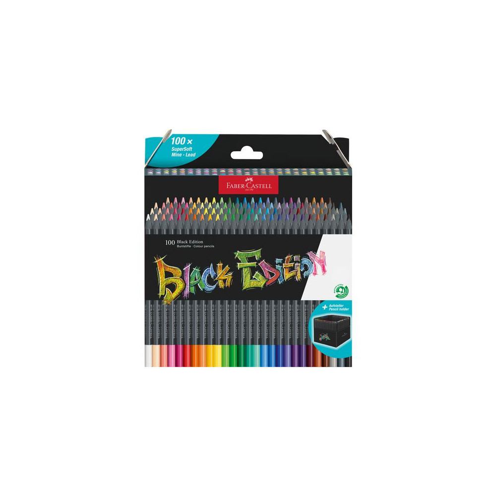 Produktbild för Färgpenna Black Edition 100/fp