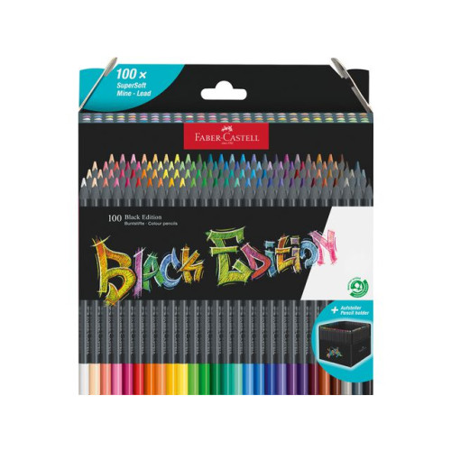 FABER-CASTELL Färgpenna Black Edition 100/fp