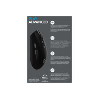 Produktbild för Logitech G G305 - mus - 2.4 GHz - svart