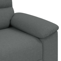 Produktbild för 2-sitssoffa mörkgrå 160x81x84 cm tyg
