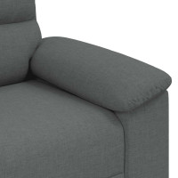 Produktbild för 2-sitssoffa mörkgrå 180x81x84 cm tyg