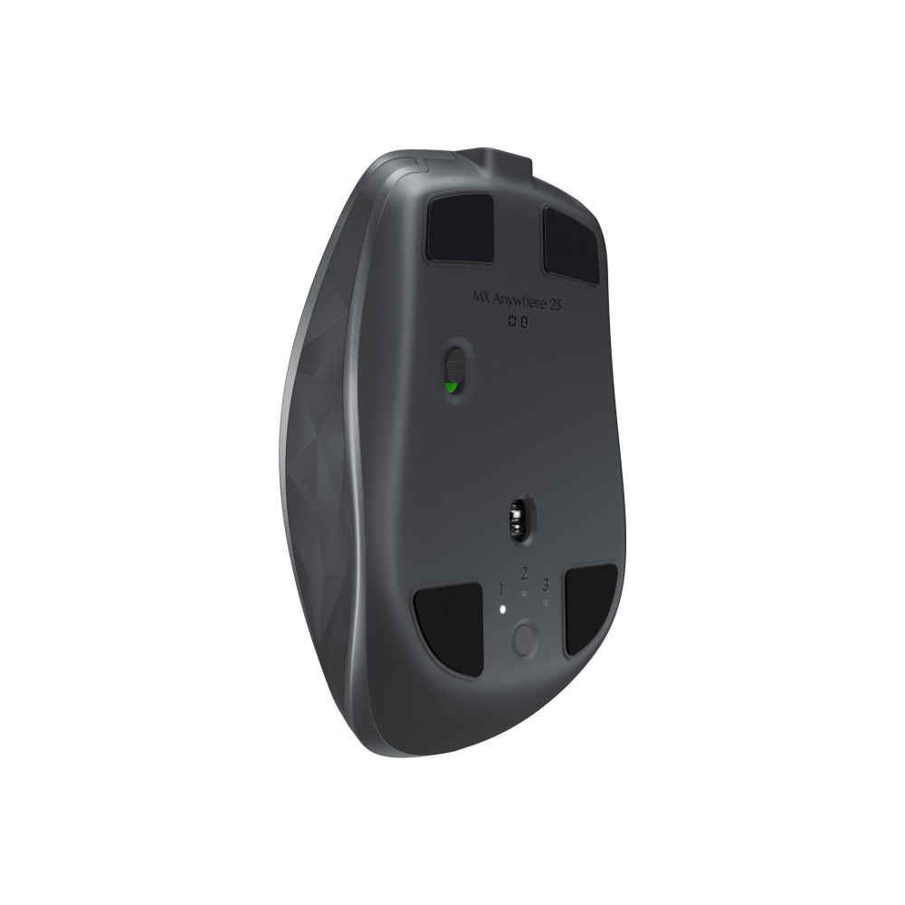 Produktbild för Logitech MX Anywhere 2S - mus - Bluetooth 4.0 LE - grafit