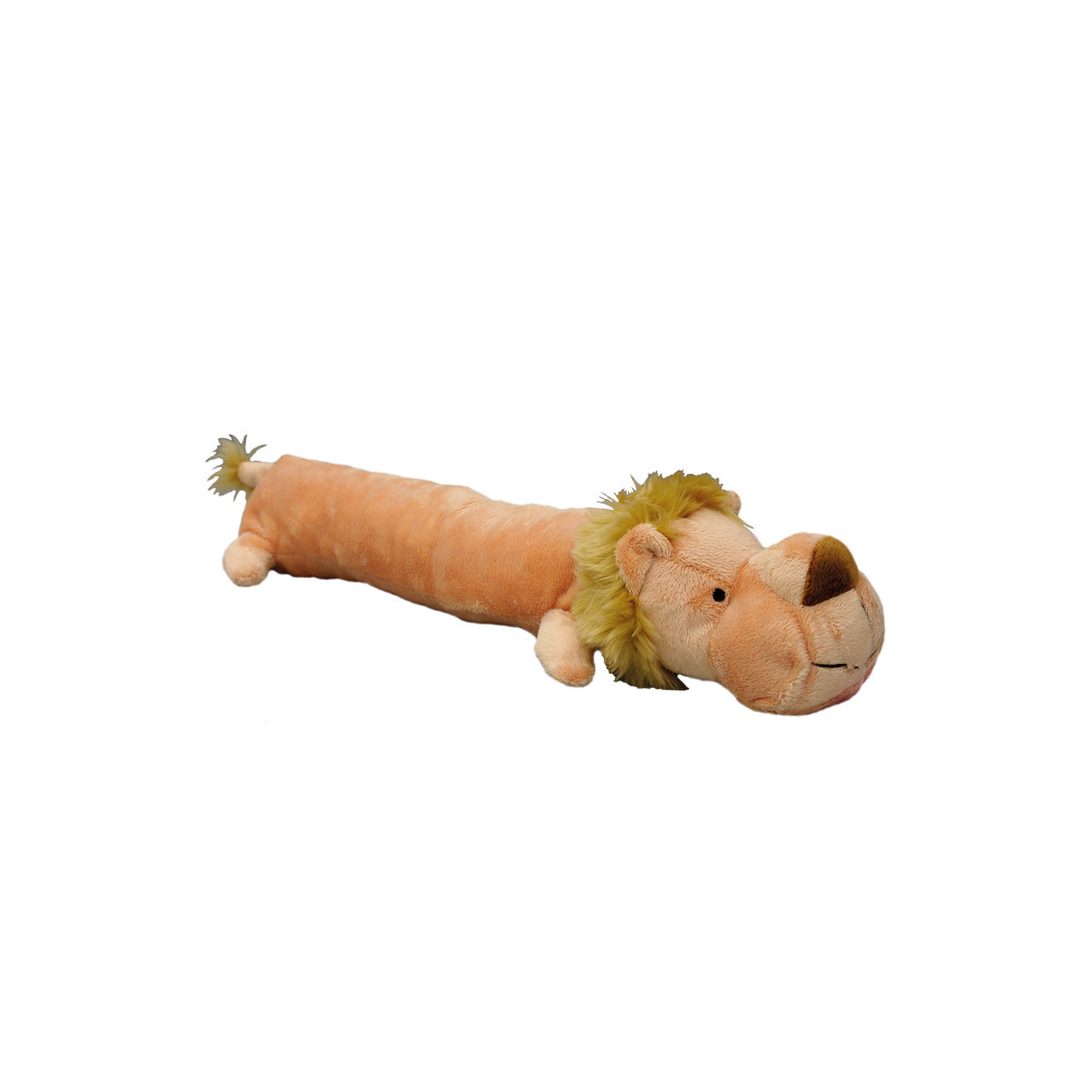 Produktbild för KW Hundleksak Lejon i plysch med pip 45 cm
