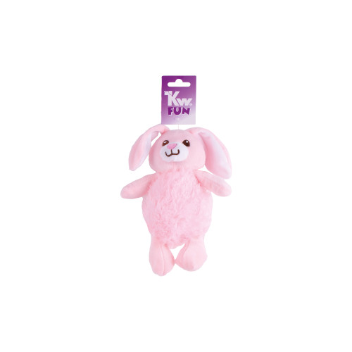 KW KW Kanin Fluffy i Plysch med pip 18 cm