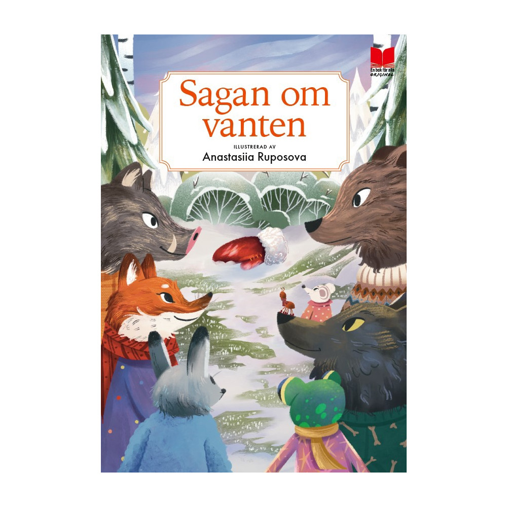 Produktbild för Sagan om vanten (bok, board book)