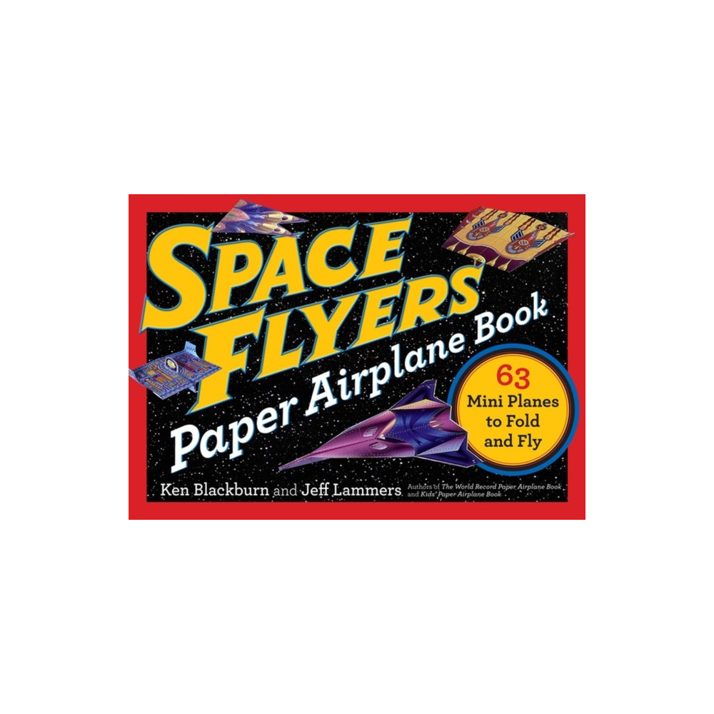 Produktbild för Space Flyers Paper Airplane Book (häftad, eng)