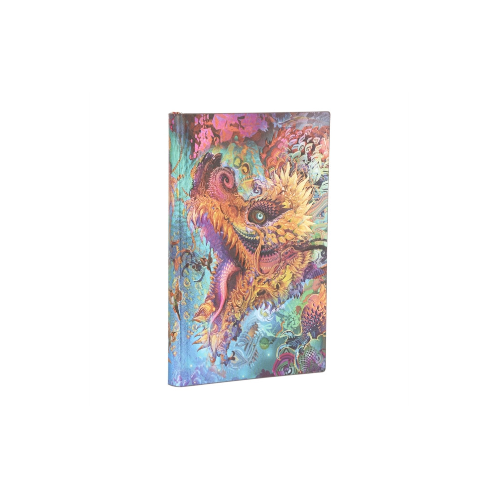 Produktbild för Humming Dragon (Android Jones Collection) Maxi Dot-Grid Softcover Flexi Journal (Elastic Band Closure) (häftad, eng)