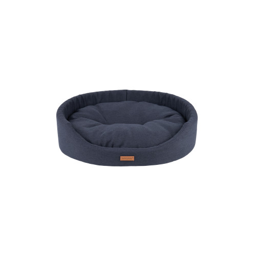 Amiplay Amiplay Bädd Oval M Svart 52x44x14 cm