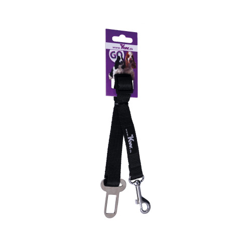 KW Bilkoppel GO Säkerhetsbälte Svart 20mm/35-45 cm