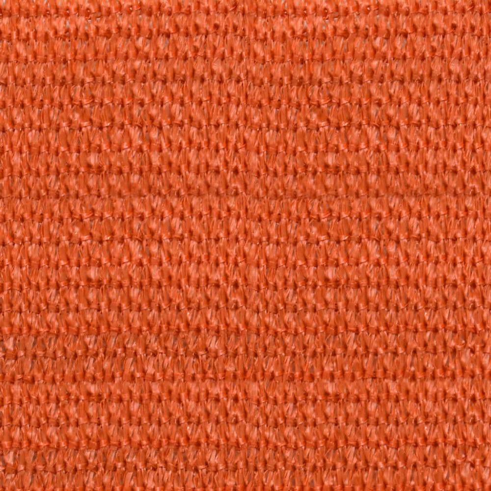 Produktbild för Solsegel 160 g/m² triangulär orange 3,6x3,6x3,6 m HDPE