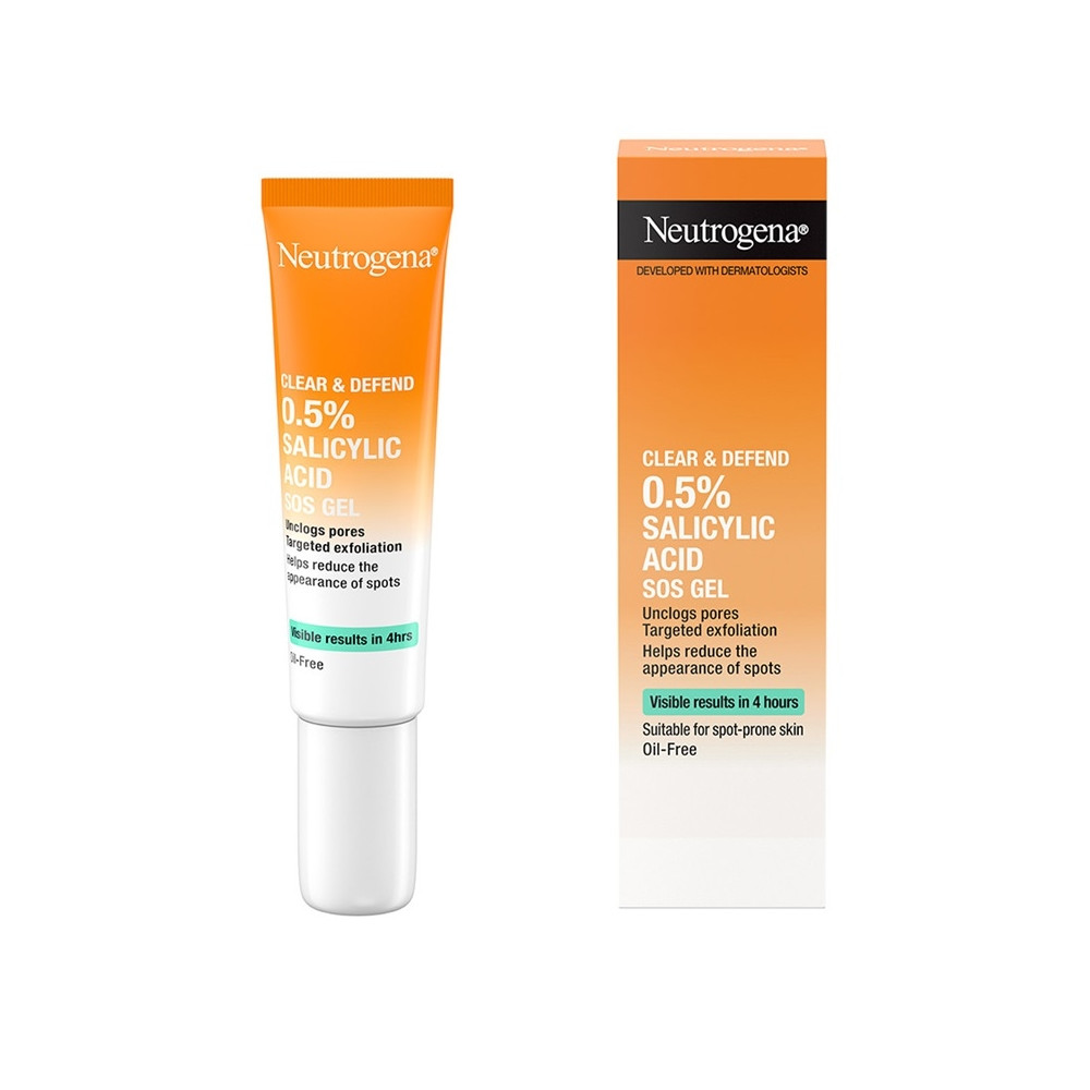 Produktbild för Clear & Defend 0.5% Salicylic Acid SOS Gel 15ml