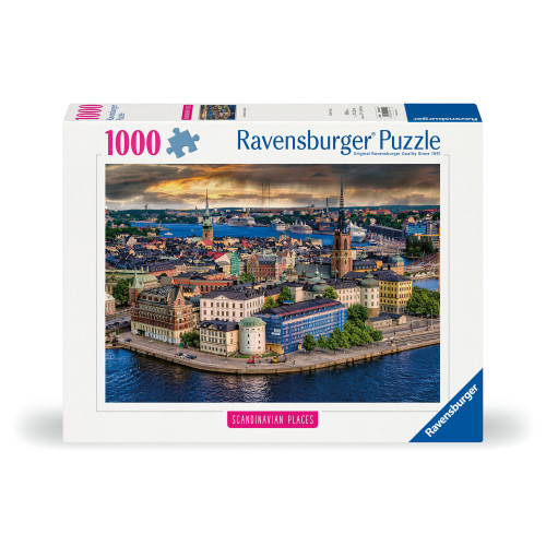 Ravensburger Pussel Scandinavian Stockholm Sweden 1000p