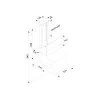 Produktbild för Neomounts CPU-D200 monteringssats - fixerad - svart