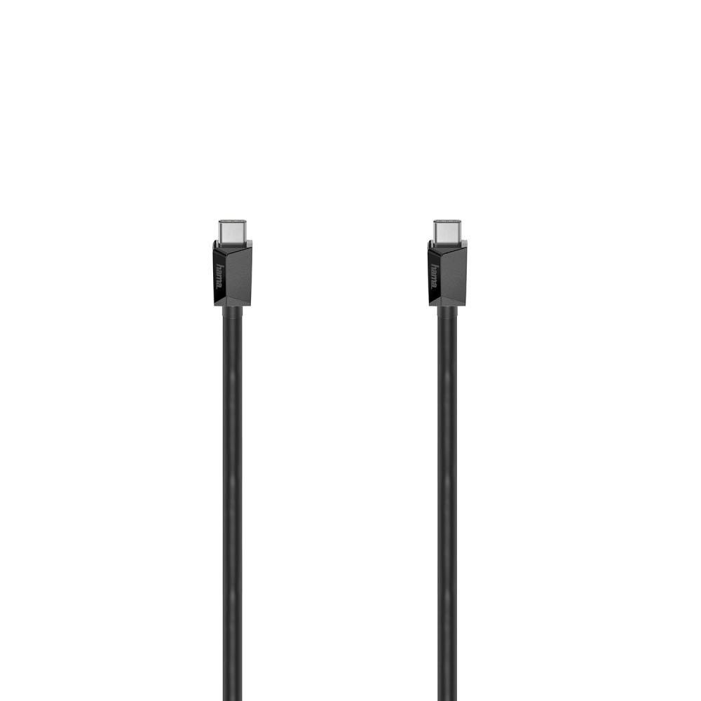 Produktbild för Cable USB C-C USB 3.2 Black 0.75m