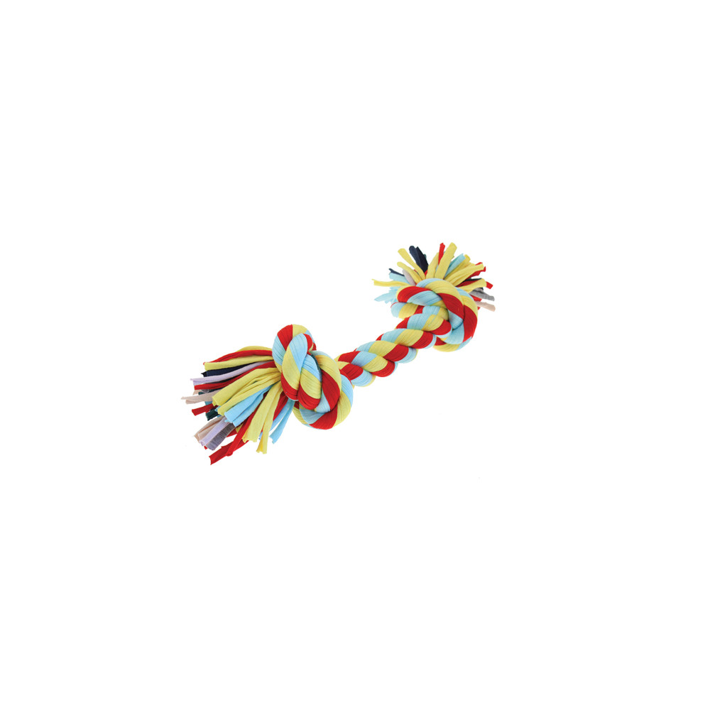 Produktbild för Tuggrep 2 knutar Twist Large Happypet 29x8cm