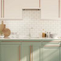 Produktbild för Skåphandtag 5 st brons 480 mm rostfritt stål