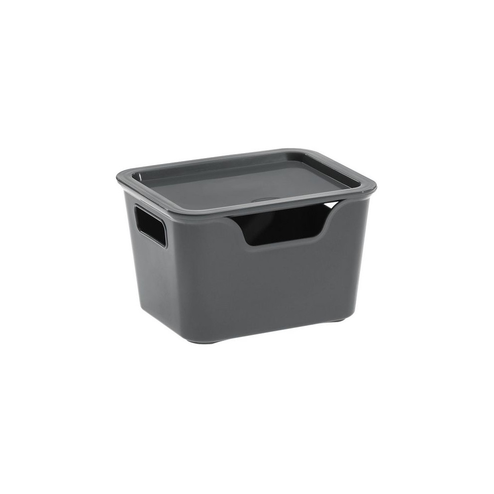 Produktbild för Plastlåda CEP Bella plast 1,9L grå