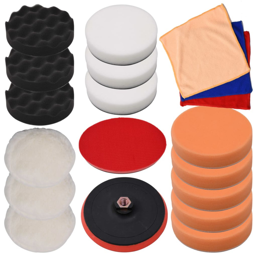 Produktbild för Polerset 18 delar 150 mm