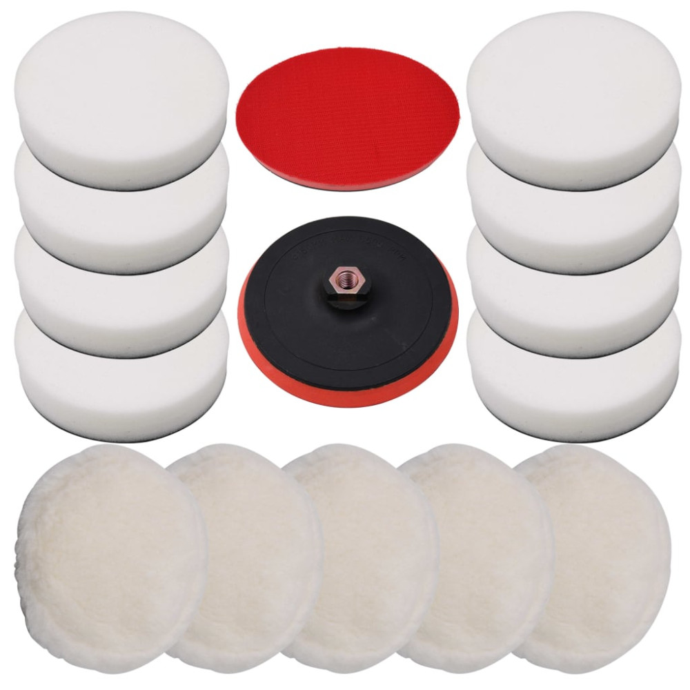 Produktbild för Polerset 14 delar 180 mm