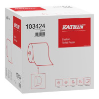 Produktbild för Toalettpapper KATRIN System 92m 36/fp