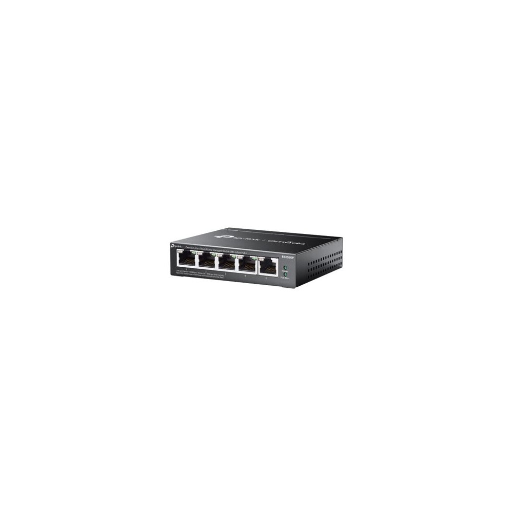Produktbild för TP-Link Omada ES205GP V1 - switch - 5 portar - Administrerad