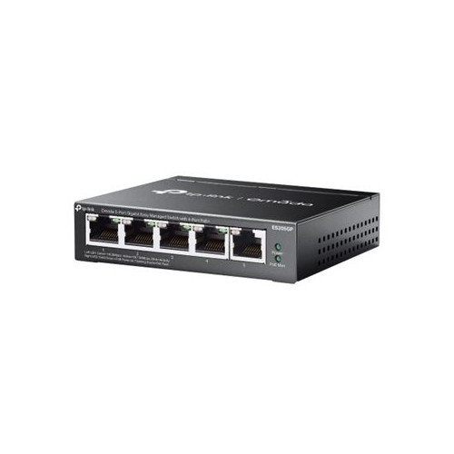 TP-LINK TP-Link Omada ES205GP V1 - switch - 5 portar - Administrerad