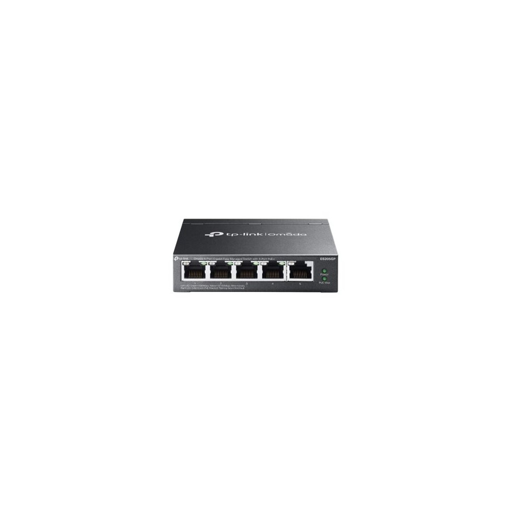Produktbild för TP-Link Omada ES205GP V1 - switch - 5 portar - Administrerad