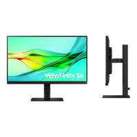 Produktbild för Samsung ViewFinity S6 S24D600UAU - S60UD Series - LED-skärm - QHD - 24" - HDR