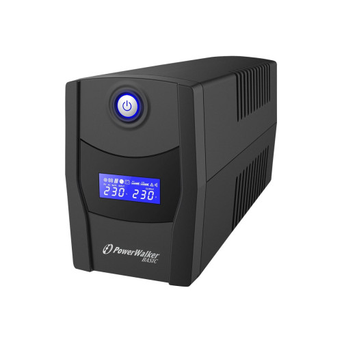 POWER WALKER PowerWalker Basic VI 1000 STL FR - UPS - 600 watt - 1000 VA