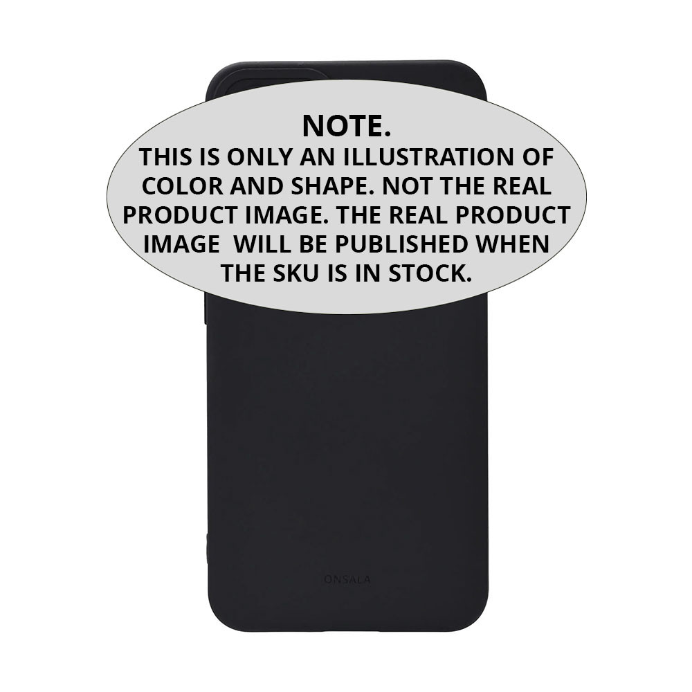Produktbild för Back Silicone Touch Recycled Samsung Galaxy S25 Edge Black