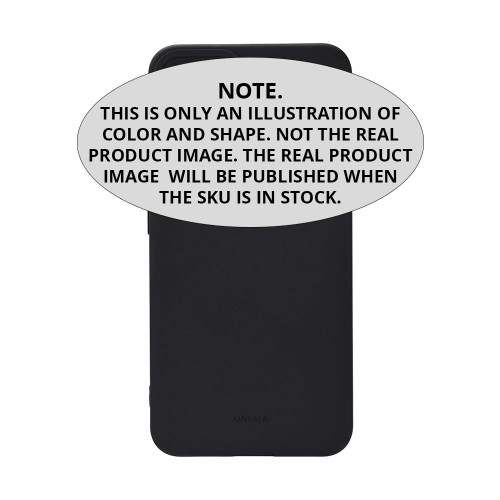 ONSALA Back Silicone Touch Recycled Samsung Galaxy S25 Edge Black