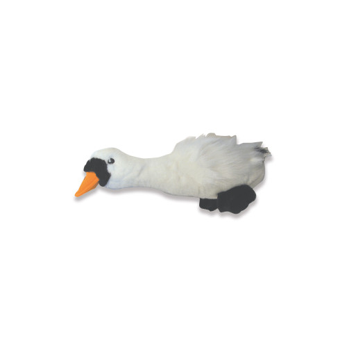 Happy Pet Plysch Flyttfågel Svan med ljud Happypet 35 cm