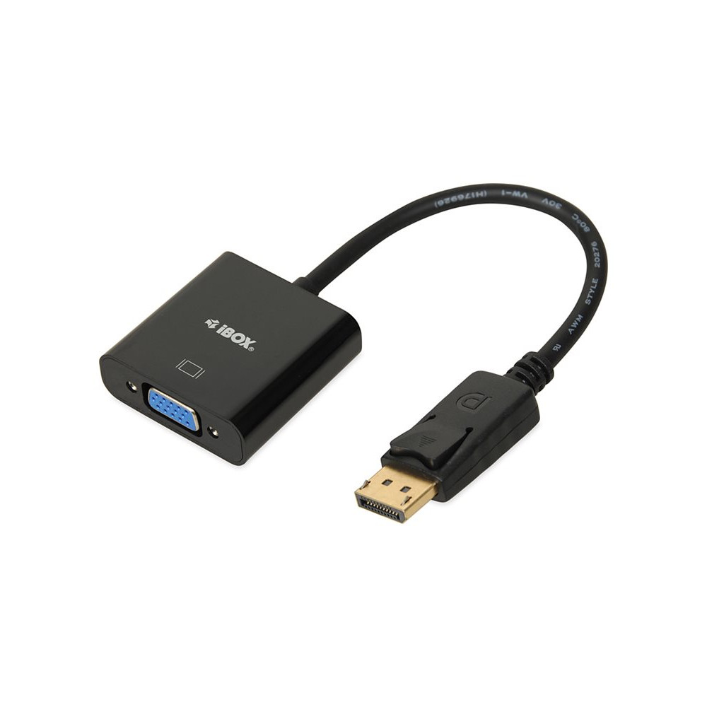 Produktbild för iBOX - videokort - DisplayPort till HD-15 (VGA)