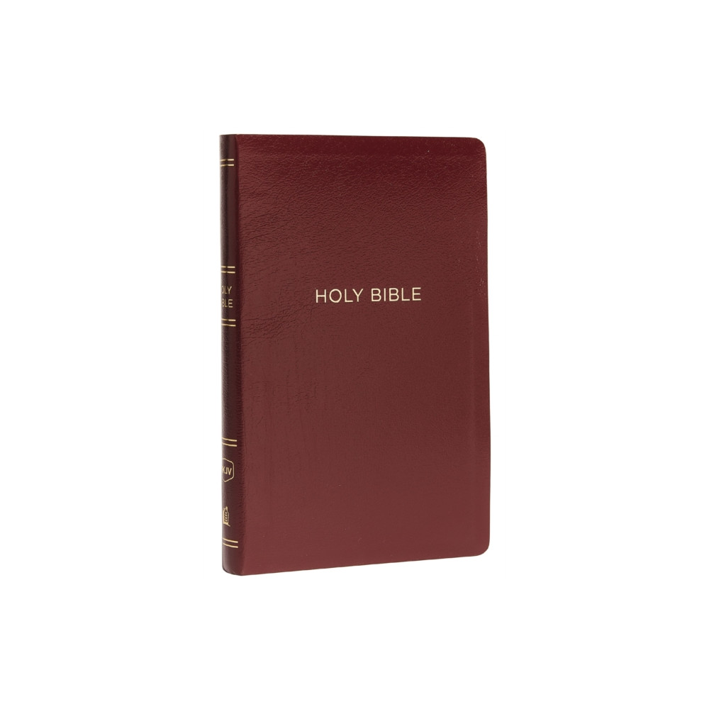 Produktbild för NKJV, Thinline Reference Bible, Leather-Look, Burgundy, Red Letter, Comfort Print (häftad, eng)