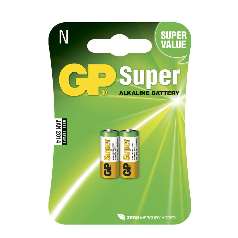 Produktbild för Super Alkaline Battery 910/LR01 2-pack