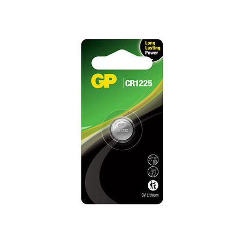 GP Lithium Coin Cell CR1225 1-pack