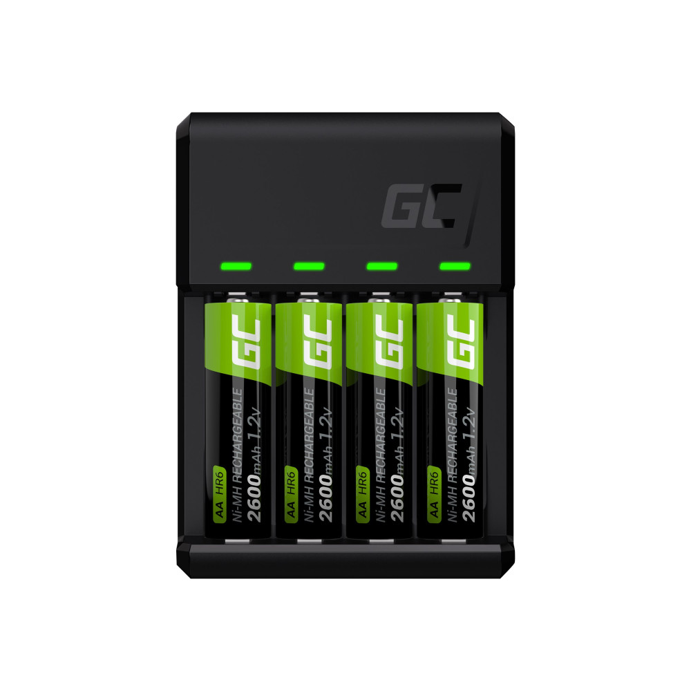 Produktbild för Green Cell VitalCharger batteriladdare - 0.5 watt