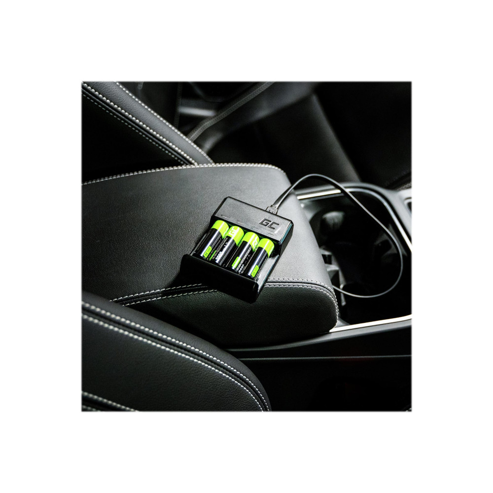 Produktbild för Green Cell VitalCharger batteriladdare - 0.5 watt