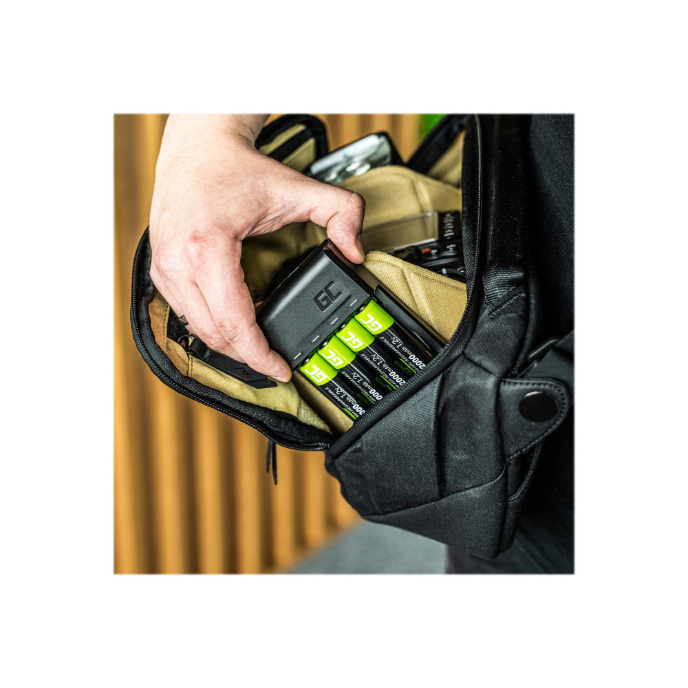 Produktbild för Green Cell VitalCharger batteriladdare - 0.5 watt