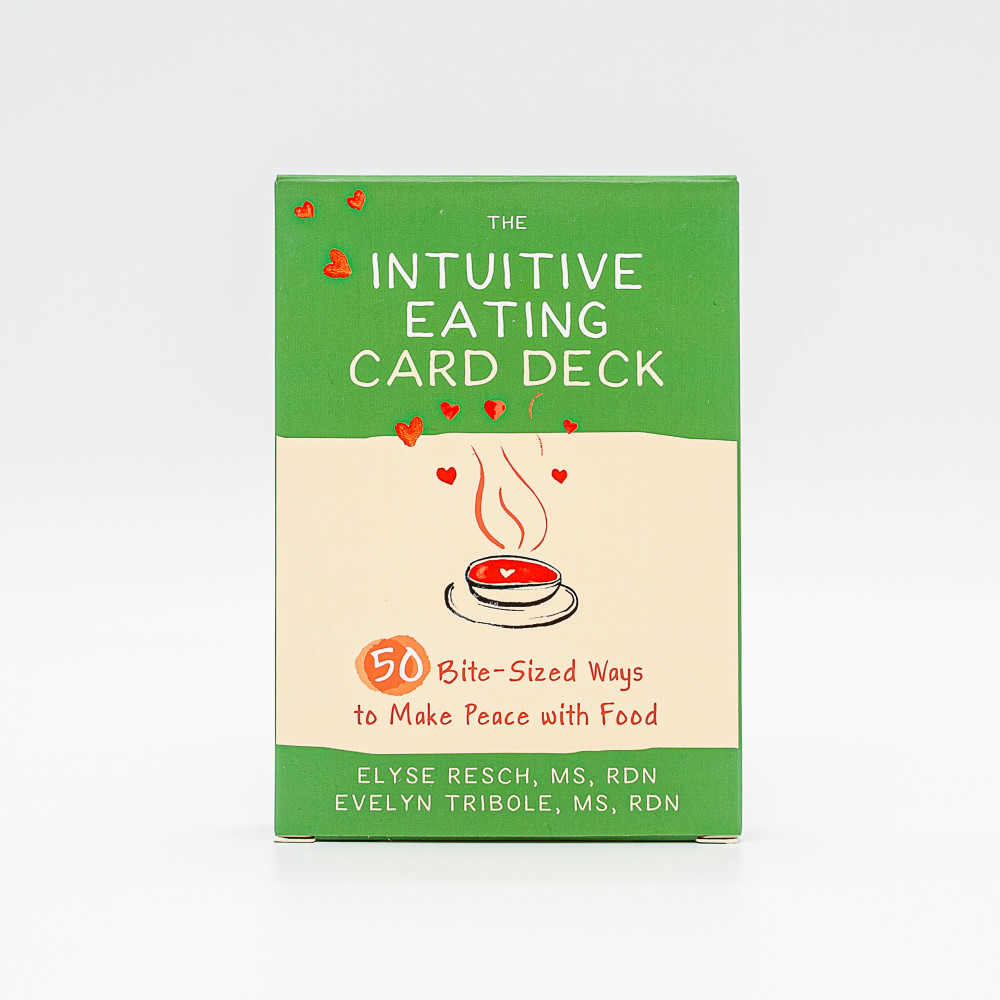 Produktbild för Intuitive Eating Card Deck: 50 Bite-Sized