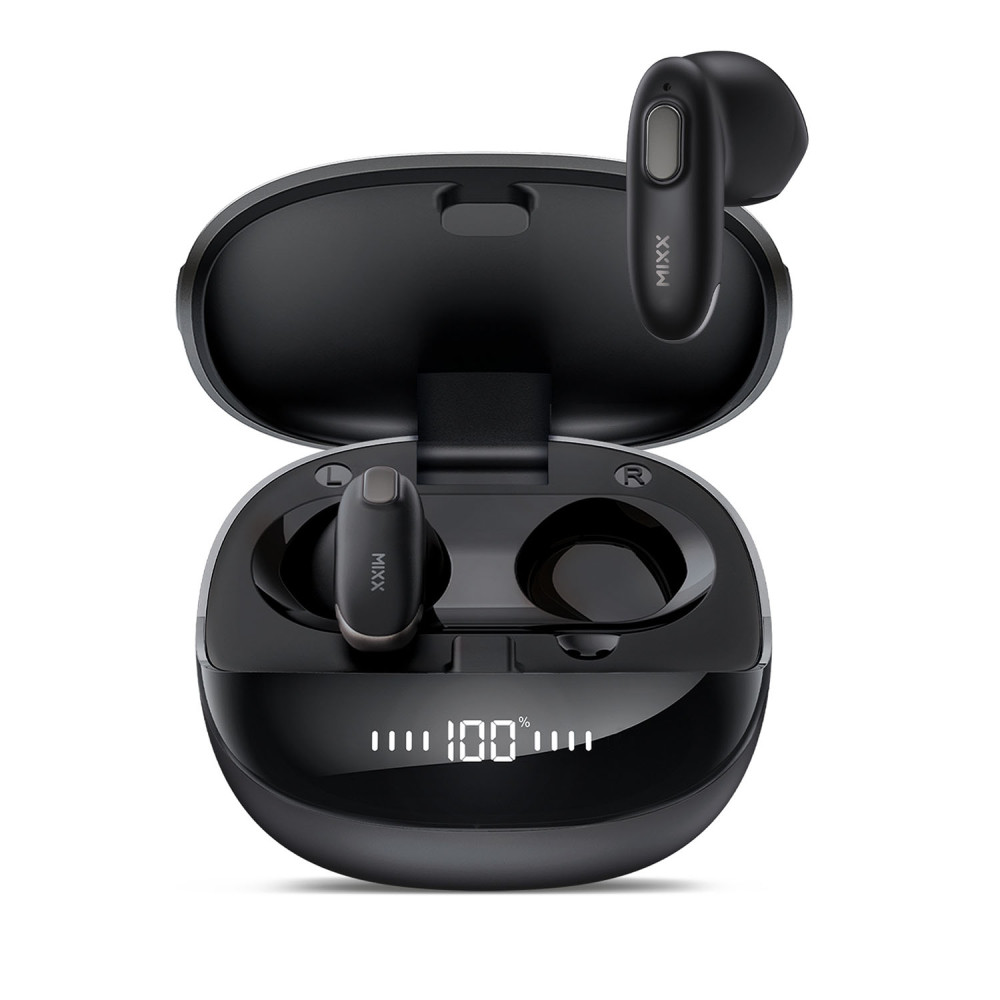 Produktbild för Headphone Hybrid Charge 2 In-Ear TWS Qi Black