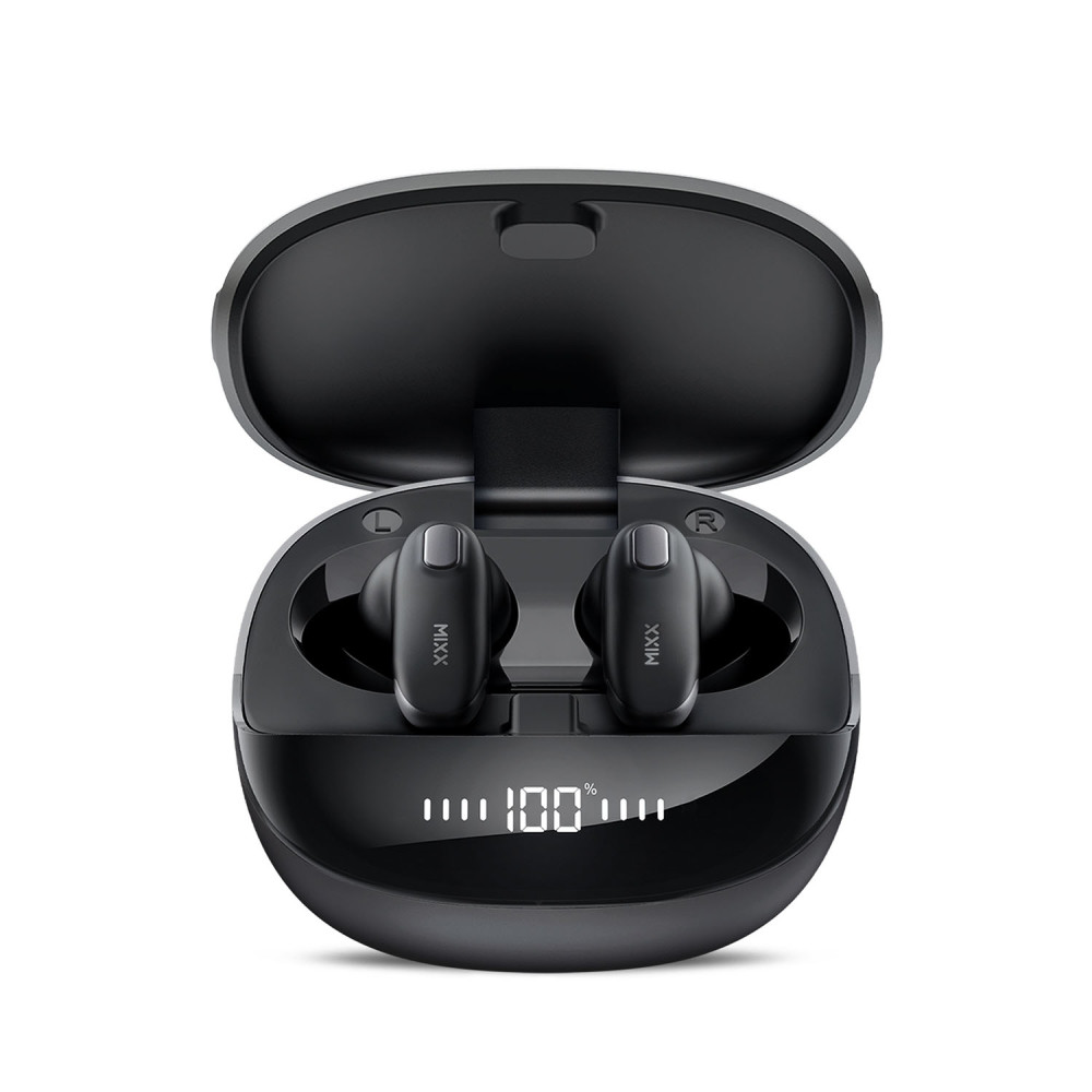 Produktbild för Headphone Mini Charge 2 In-Ear TWS Qi Black