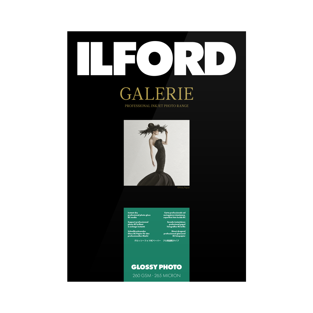 Produktbild för Ilford Galerie Glossy Photo 260g A3 25 sheets