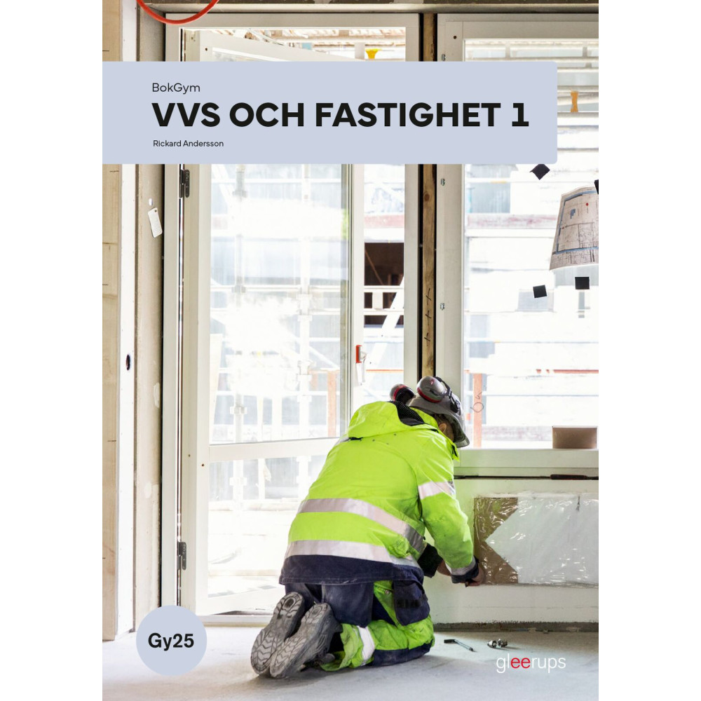 Produktbild för BokGym VVS och fastighet 1, bok, Gy25 (bok, spiral)