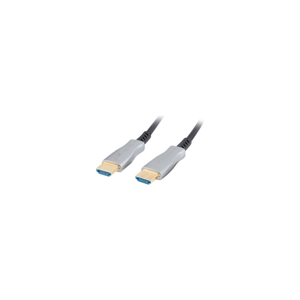 Produktbild för Lanberg HDMI-kabel med Ethernet - 10 m
