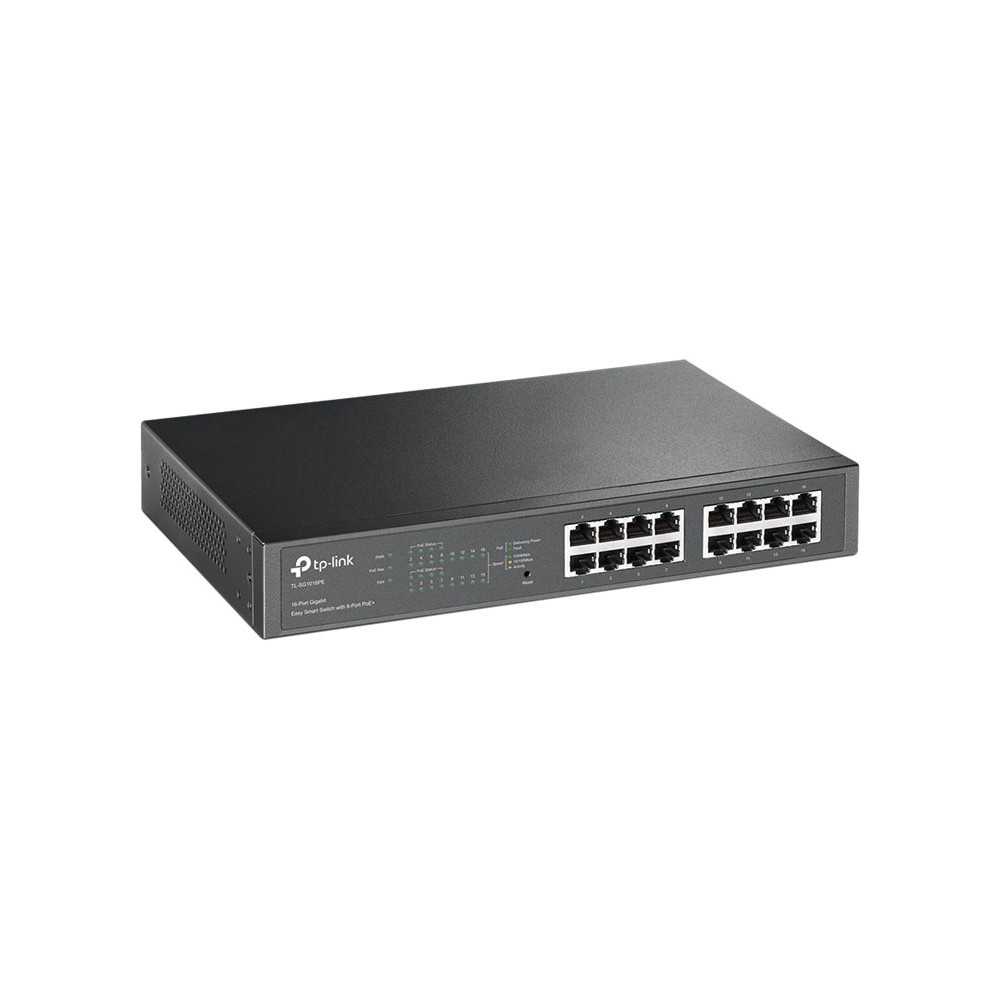 Produktbild för TP-Link TL-SG1016PE - switch - 16 portar - smart - rackmonterbar