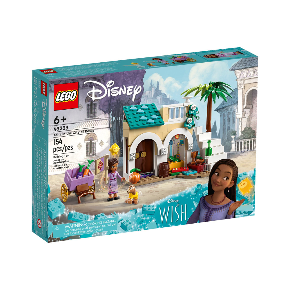 Produktbild för LEGO Disney Wish 43223 - Asha in the City of Rosas - byggsats
