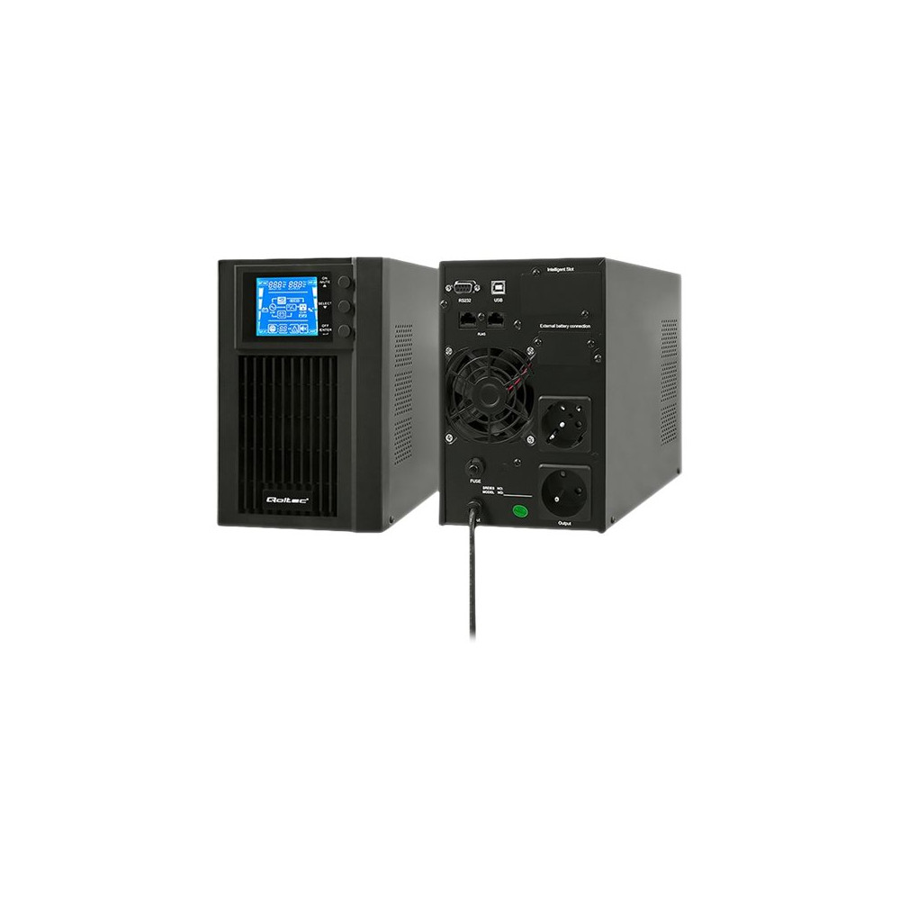 Produktbild för Qoltec - UPS - 800 watt - 1000 VA