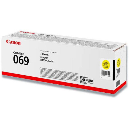 CANON Toner CANON 069 Y 1,9K Gul
